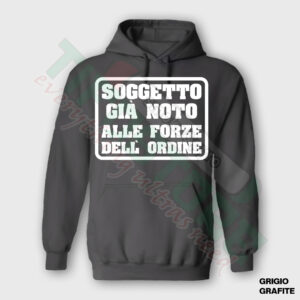 Felpa Con Cappuccio B42