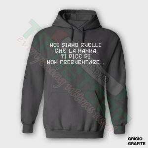 Felpa Con Cappuccio B46