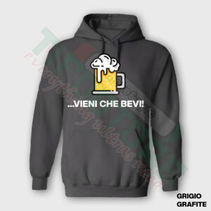 Felpa Con Cappuccio B60