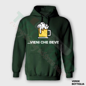 Felpa Con Cappuccio B60