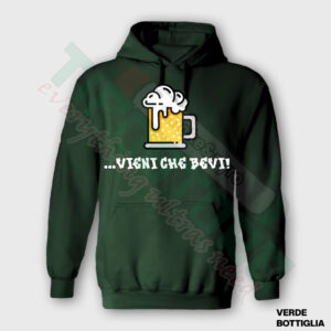 Felpa Con Cappuccio B61