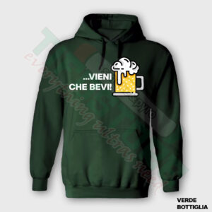 Felpa Con Cappuccio B62