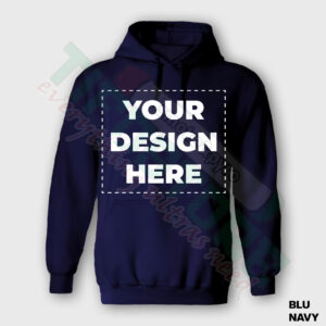 B001 Felpa con Cappuccio Personalizzata